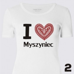 koszulka I love Myszyniec