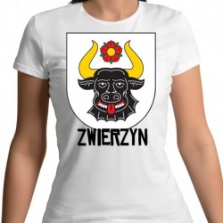 koszulka damska herb gmina Zwierzyn